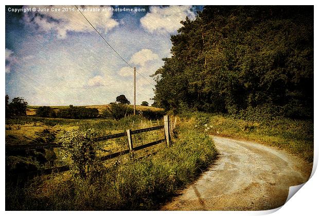 Stody, Norfolk 2 Print by Julie Coe