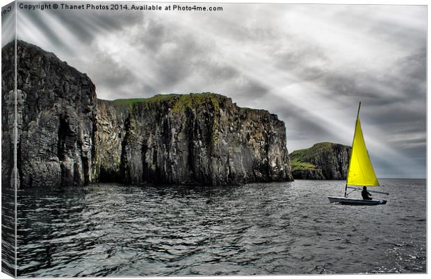  Sail around Scottish islands Canvas Print by Thanet Photos