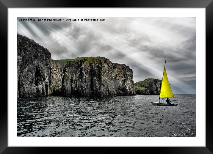  Sail around Scottish islands Framed Mounted Print by Thanet Photos