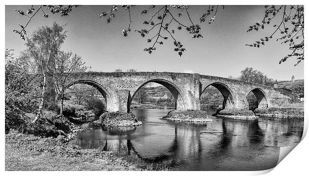  Stirling Bridge Print by Ian Young