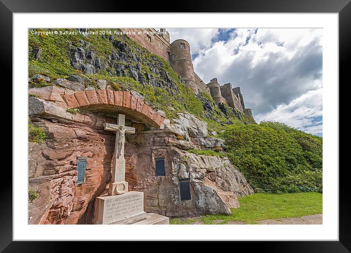 Bamburgh Castle  Framed Mounted Print by Bahadir Yeniceri