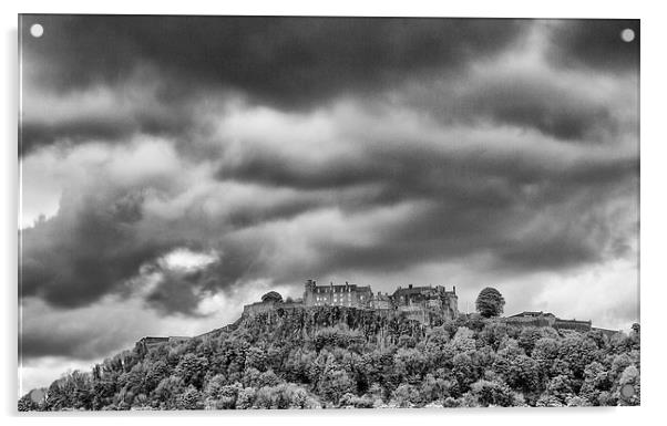  Stirling Castle Acrylic by Ian Young