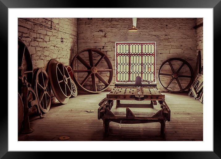  The Wheel House Framed Mounted Print by Sean Wareing