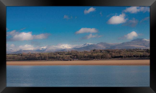  Snowdonia View Framed Print by Sean Wareing