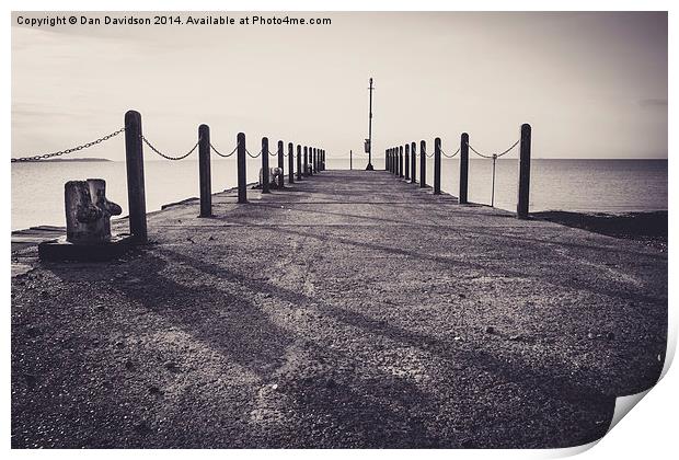  Whitstable Harbour Wall Print by Dan Davidson