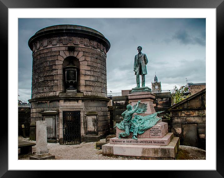 David Hume Tomb in Edinburgh Framed Mounted Print by Stephen Maher