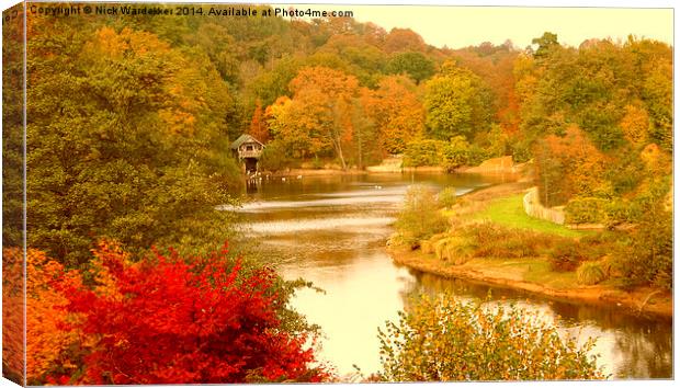  Autumnal afternoon..... Canvas Print by Nick Wardekker