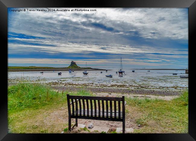 The View From Framed Print by Trevor Kersley RIP