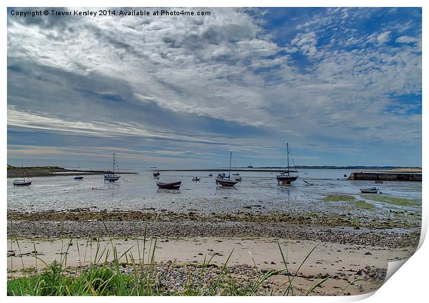 The Tide is Out Print by Trevor Kersley RIP