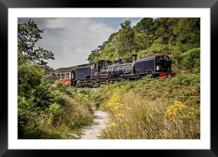  Welsh Highland Railway Framed Mounted Print by Sean Wareing