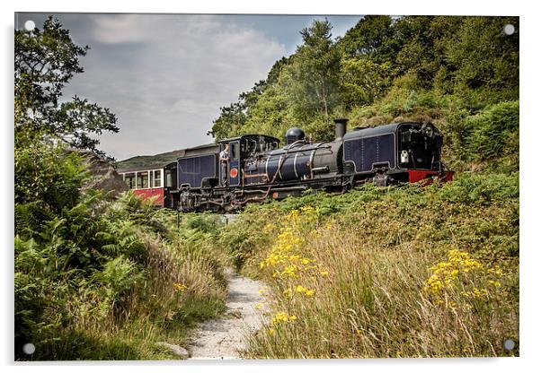 Welsh Highland Railway Acrylic by Sean Wareing