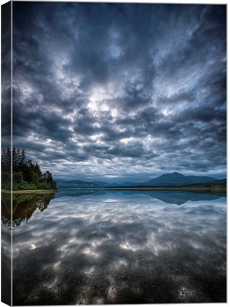  Forboding Skies Canvas Print by Ray Abrahams