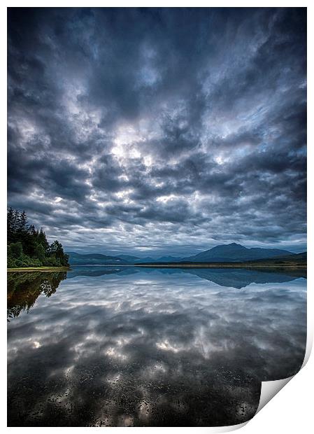  Forboding Skies Print by Ray Abrahams