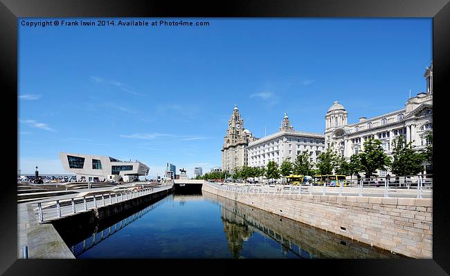  Liverpool's Three Graces Framed Print by Frank Irwin