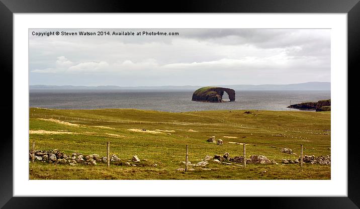  Dore Holm Framed Mounted Print by Steven Watson