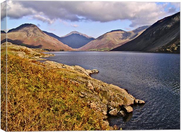 Wastwater,Cumbria. Canvas Print by Kleve 