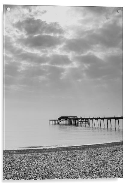  Deal pier, Kent Acrylic by Matthew Silver