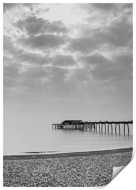  Deal pier, Kent Print by Matthew Silver