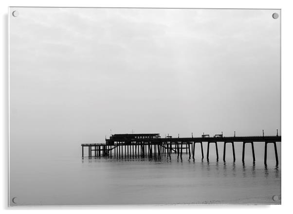  Deal pier in Kent Acrylic by Matthew Silver