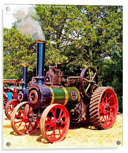  Genera Purpose Traction Engines Acrylic by Mike Streeter