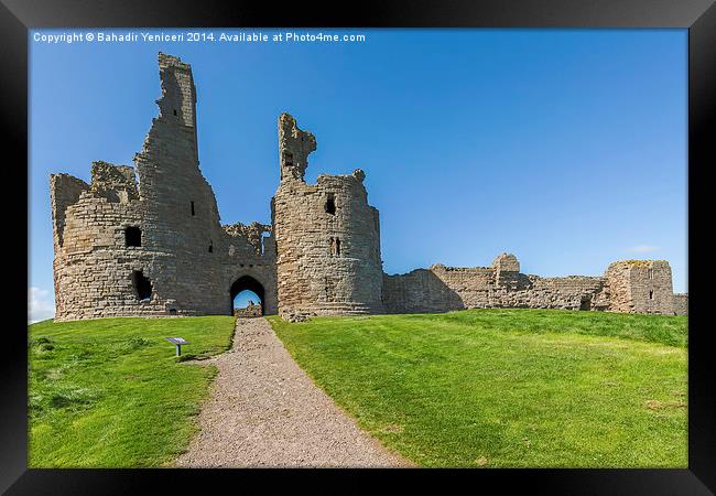  Dunstanburgh Castle Framed Print by Bahadir Yeniceri