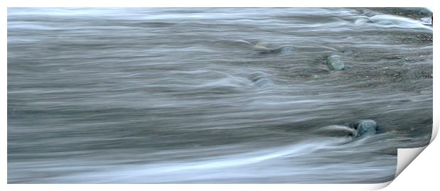 Tide and Stones  Print by graham young