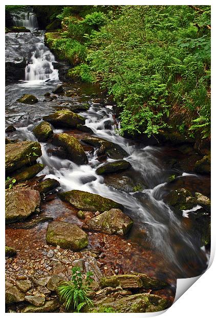 Watersmeet Falls  Print by graham young