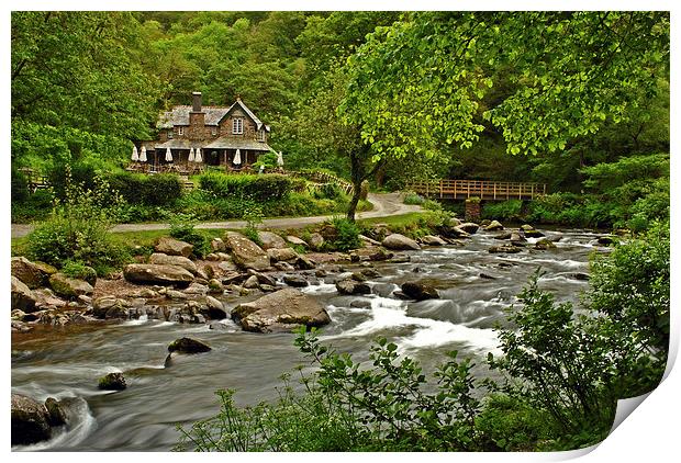 Watersmeet Lodge  Print by graham young
