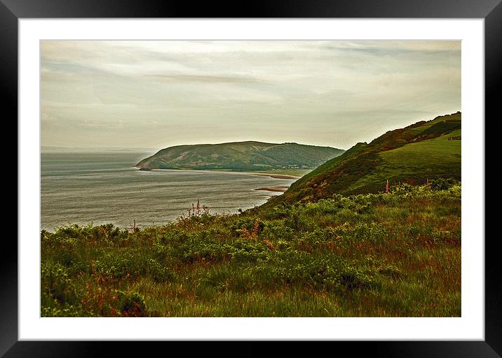 From Glenthorne to Porlock  Framed Mounted Print by graham young