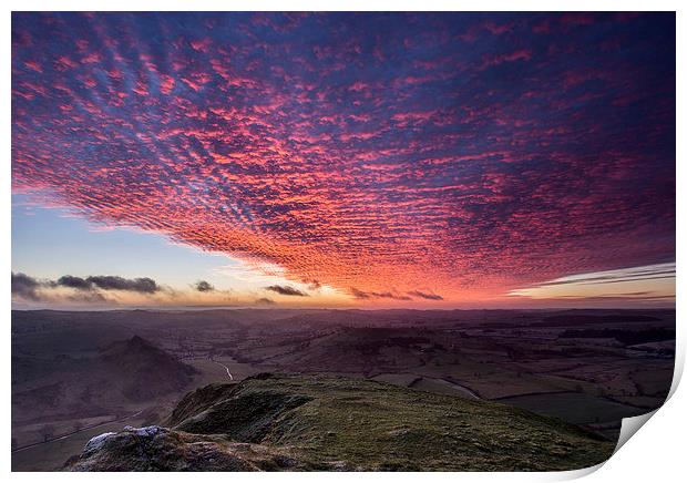 Sunrise Parkhouse Chrome Hill Print by John Cropper