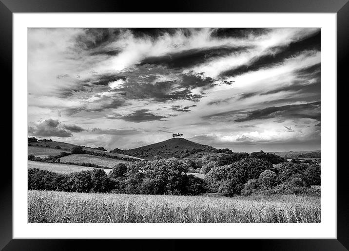  Colmers Hill. Framed Mounted Print by Mark Godden