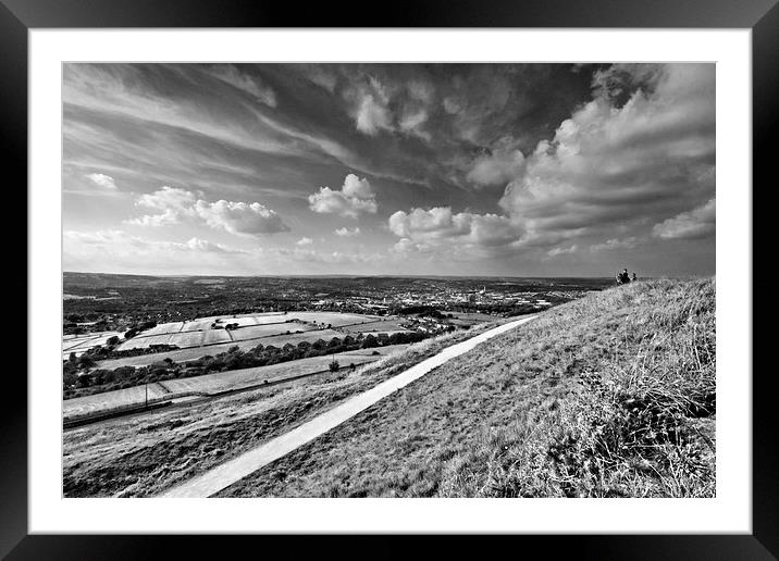 Yorkshire hills Framed Mounted Print by Andy Armitage