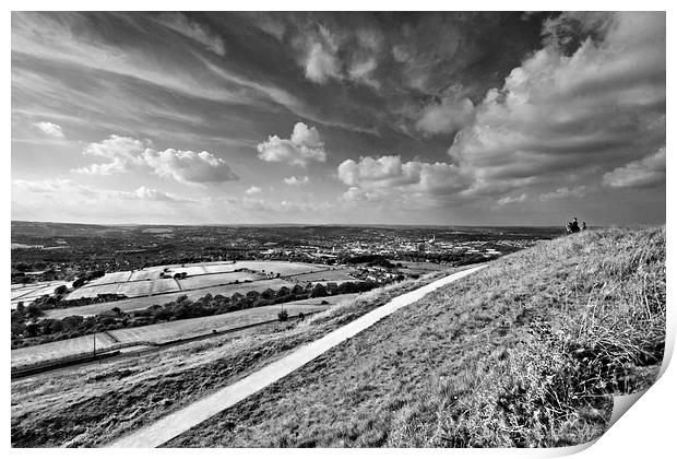 Yorkshire hills Print by Andy Armitage