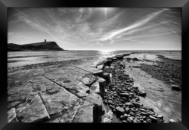  Kimmeridge Ledges Framed Print by Mark Godden