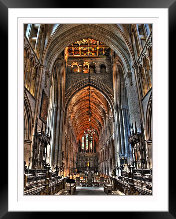 Southwark Cathedral Framed Mounted Print by CHRIS ANDERSON