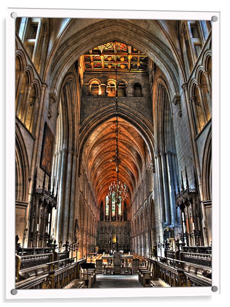 Southwark Cathedral Acrylic by CHRIS ANDERSON