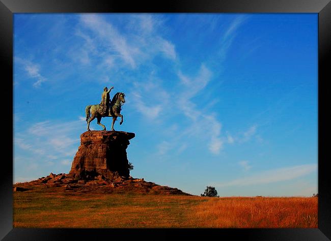  The Copper Horse Framed Print by Doug McRae
