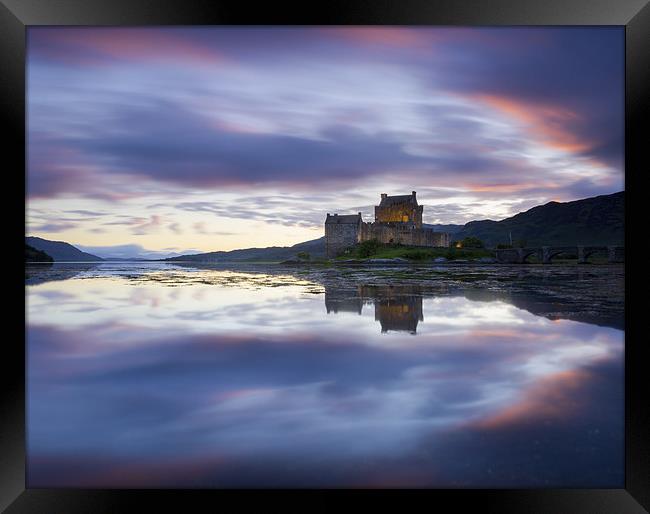  Eilean Donan Castle, Scotland Framed Print by Daugirdas Racys