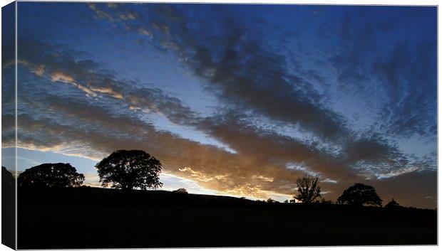 Lake District Sunset Canvas Print by Ellie Rose