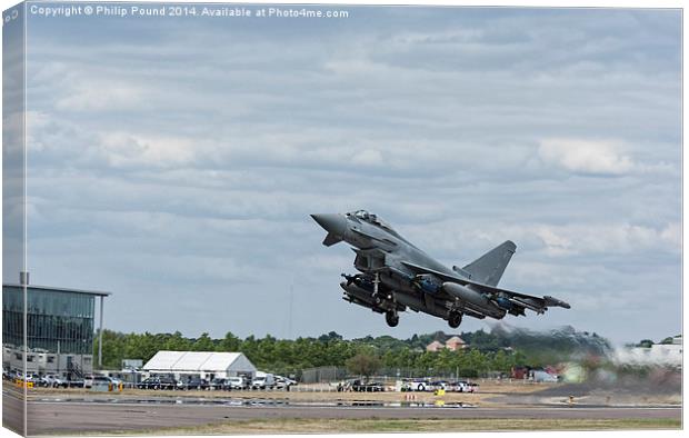  RAF Tornado Jet Taking Off Canvas Print by Philip Pound