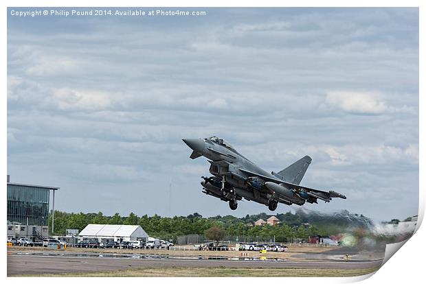  RAF Tornado Jet Taking Off Print by Philip Pound