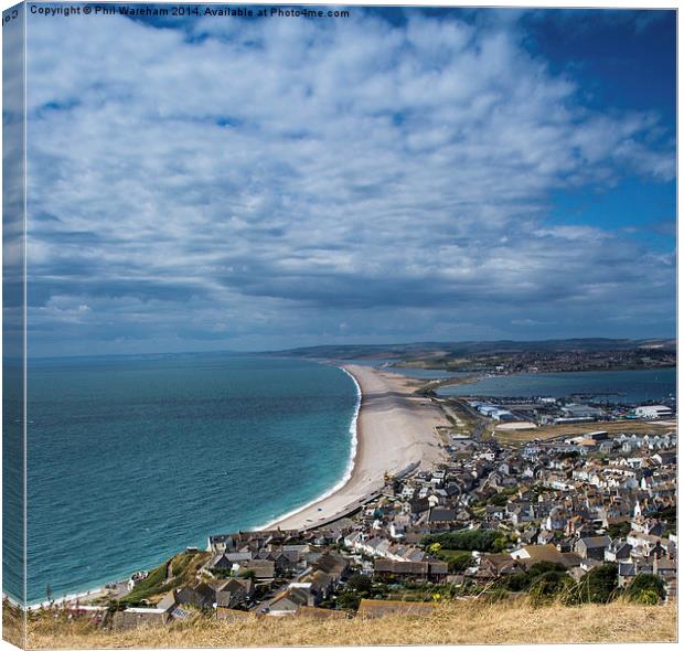  From the Heights Canvas Print by Phil Wareham
