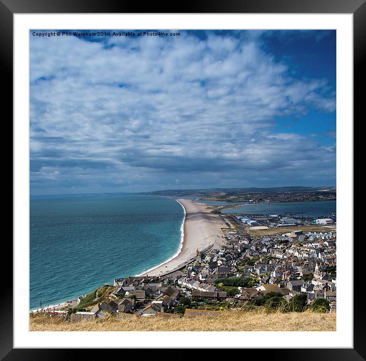  From the Heights Framed Mounted Print by Phil Wareham