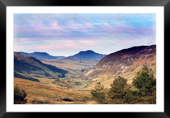  Snowdonia National Park Framed Mounted Print by Irene Burdell