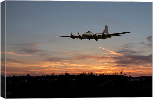 Sally Sunset  Canvas Print by J Biggadike