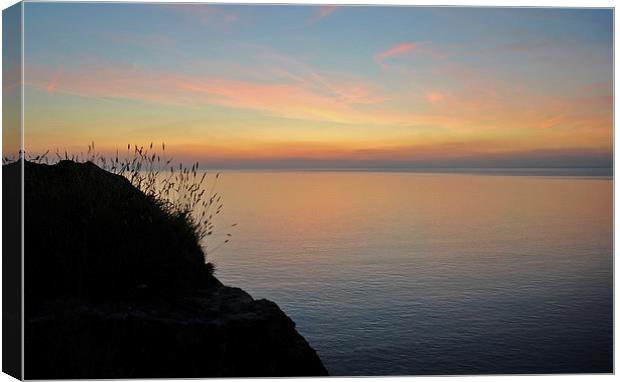North Walk Sunset  Canvas Print by graham young
