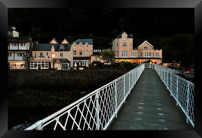 The Bath Hotel, Lynmouth  Framed Print by graham young