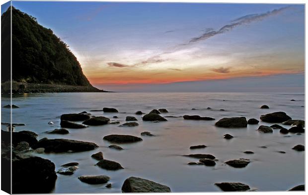 The Evening Tide  Canvas Print by graham young