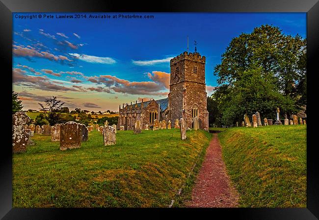  St Cyres and St Julitta Church, Exeter Framed Print by Pete Lawless