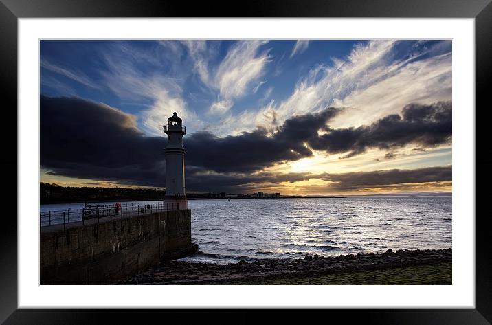  Newhaven Skies Framed Mounted Print by Rod Hanchard-Goodwin